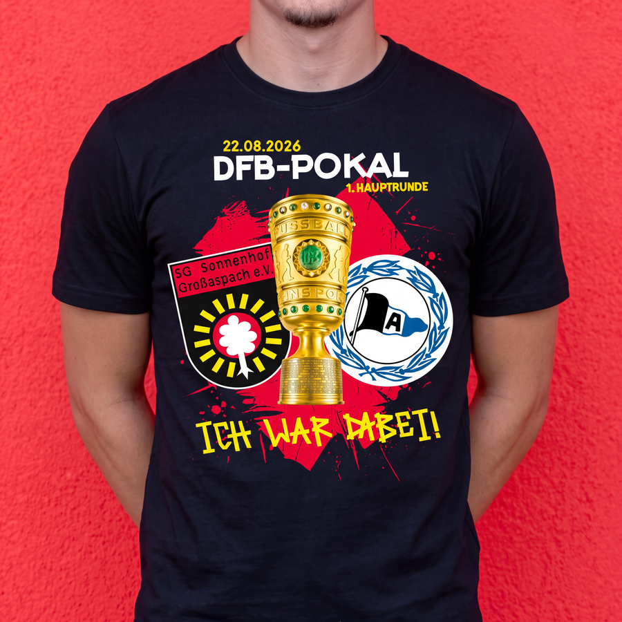 DFB Pokal Shirt Aspach vs. Bielefeld