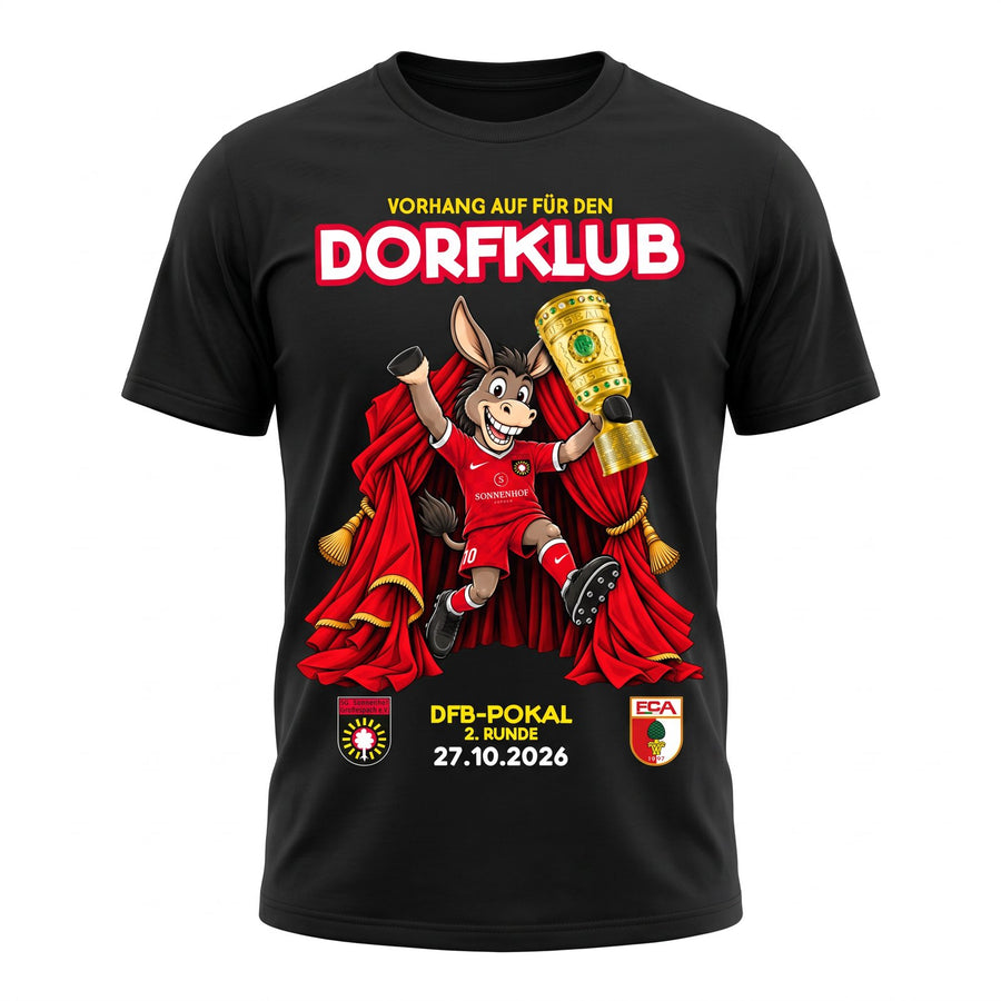 T-Shirt DFB-Pokal Vorhang auf für den Dorfklub